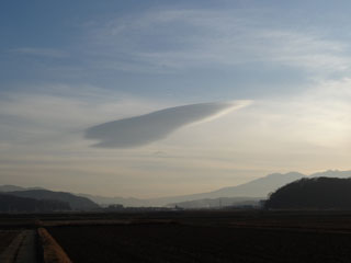 ２０１２年１２月１４日コンコルドのような雲