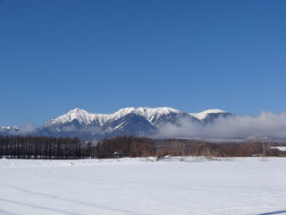 ２０１３年１月２０日　八ヶ岳（野辺山から）